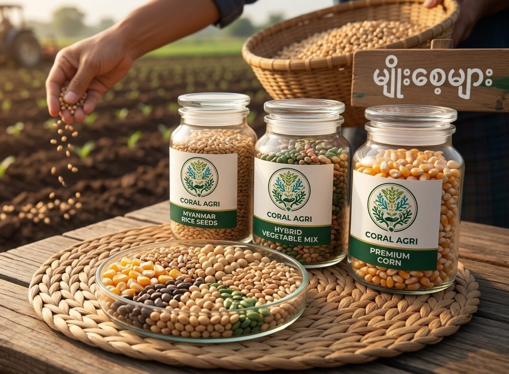 Premium seeds in hand